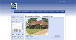 Desktop Screenshot of dyersburgrealestate.info